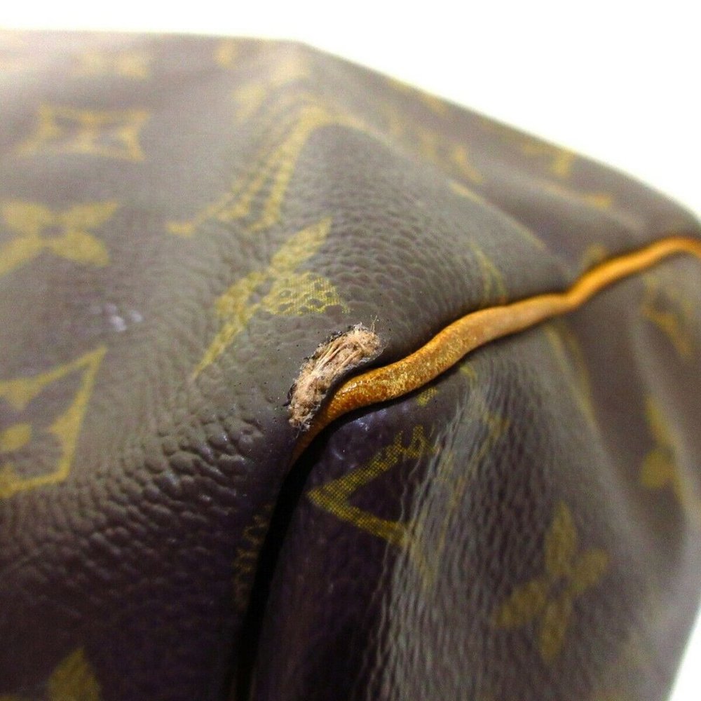 Auth Louis Vuitton Speedy 30 Satchel #32204L26B - Picture 6 of 13